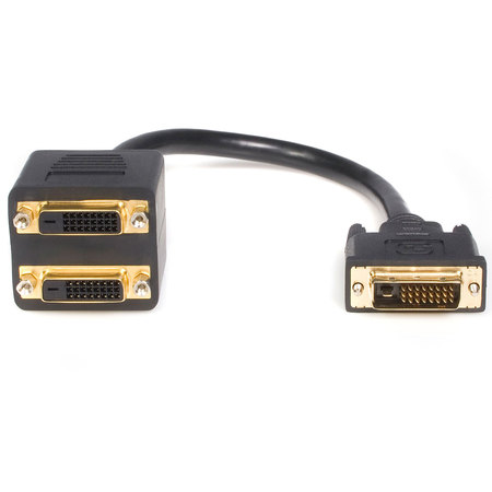 STARTECH.COM 1ft Video Splitter Dual Link DVI-D Y Cable M/F DVISPL1DD